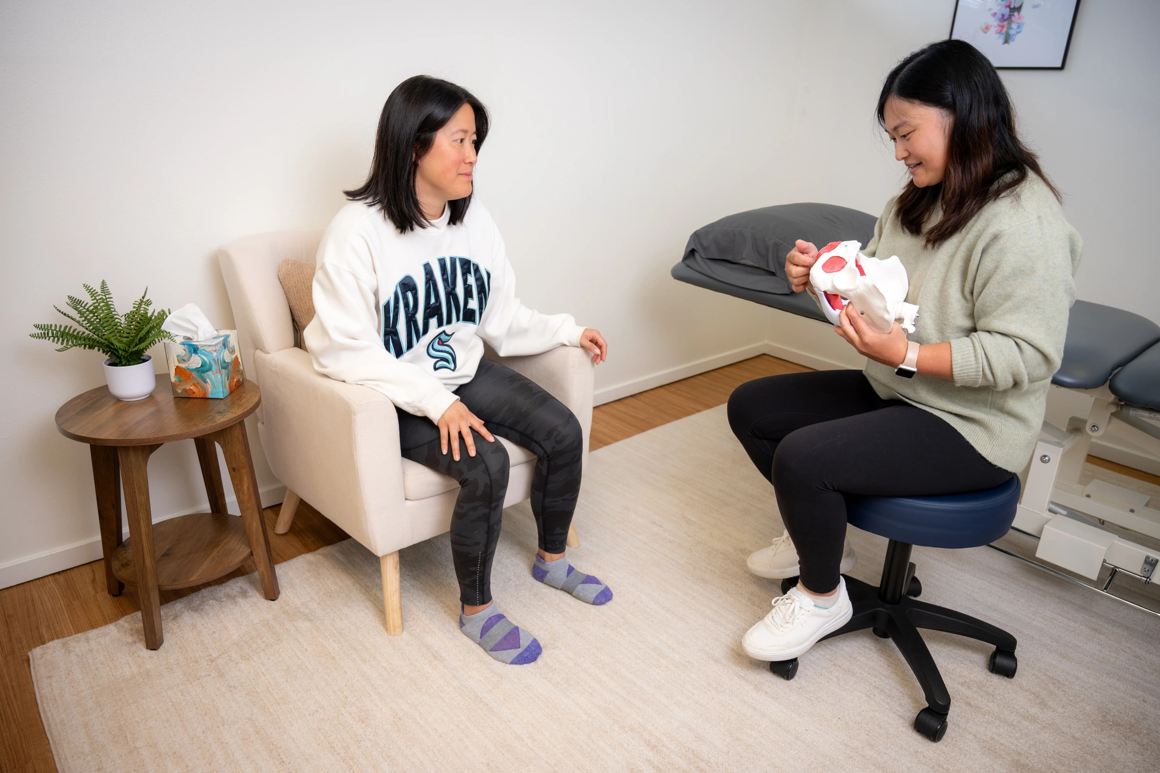 Meilin at the Lumina Pelvic Health clinic
